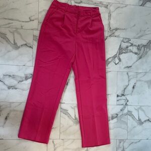 Old Navy Bright Pink Elastic Waist Trousers